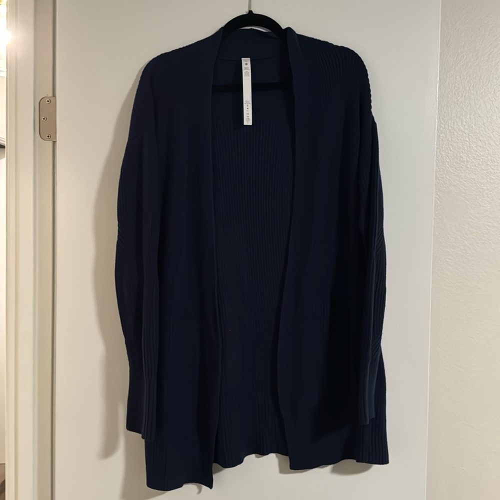 Lululemon long wrap sweater size M/L